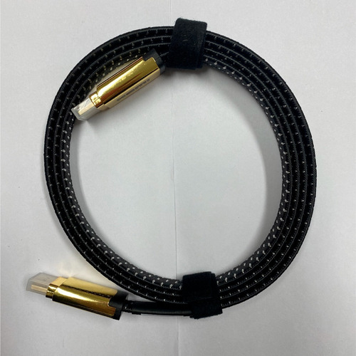 Imagen 4 de 9 de Cable Hdmi 4k 2.0 Mallado Largo 1,5 Metros Máxima Resolución