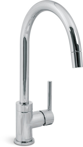 Monomando Para Fregadero Cuello Alto Cromo Foset 49915