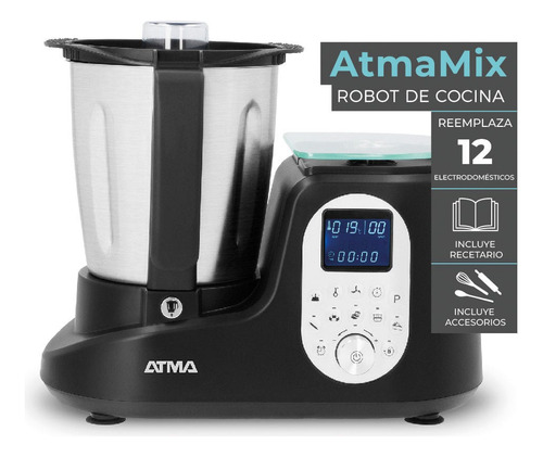 Robot De Cocina 8 En 1 Rc2020bn Atma