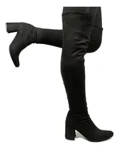 Comprar Botas Bucaneras Elastizadas Lycra Taco 9 Cm Angie Rimini