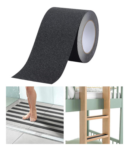 Cinta De Agarre Adhesiva De Seguridad, Cinta 10 Cm X 500 Cm