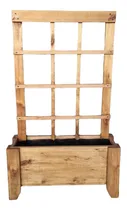 Comprar Macetas Maceteros Madera Con Pared Rack Enredadera Huerta