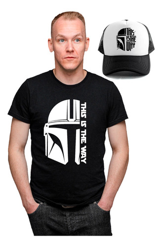 Combo Remera + Gorra - The Mandalorian - Unisex