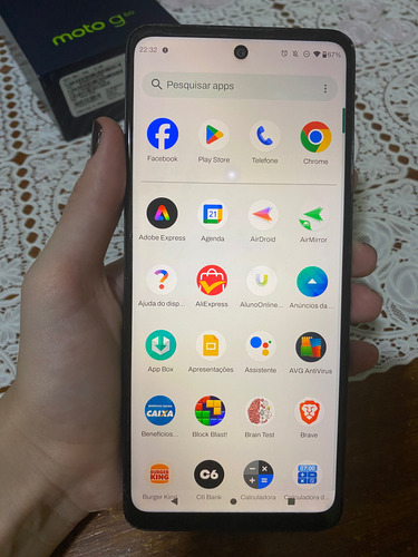 Moto G60 Usado (com Ponto Branco Na Tela) (Usado)