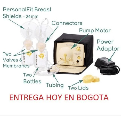 Imagen 3 de 6 de Extractor Leche Materna Medela Doble Electrico