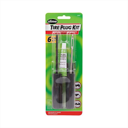 Kit 6 Piezas Reparacion Neumatico Tarugo Safety Slime 21032