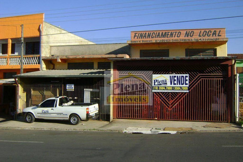 Salão Comercial À Venda, Jardim Nova América, Hortolândia. - Sl0246