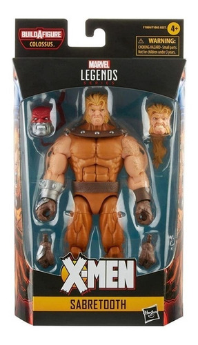 X-men Figura Dente-de-sabre Marvel Legends 15cm F1009 Hasbro