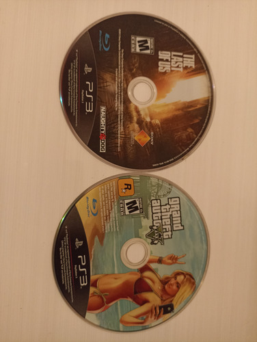 Gta V,the Last Of Us,resident Evil 5,god Of War Iii Para Ps3 (Usado)