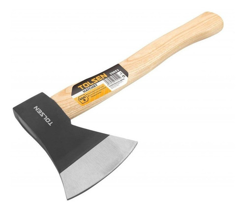 Hacha Entera Mango Madera 1250 Gramos Tolsen