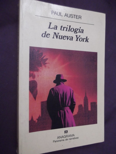 La Trilogia De Nueva York Paul Auster Anagrama 