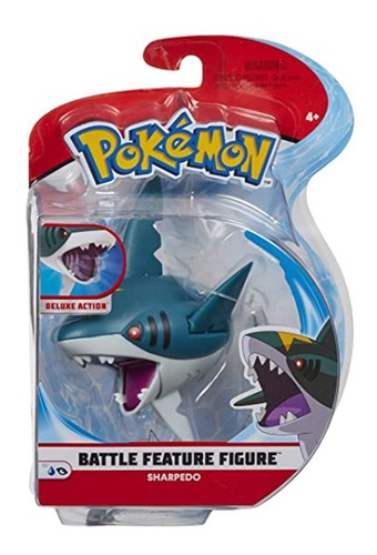 Battle Feature Figure Sharpedo Pokémon 5848-3