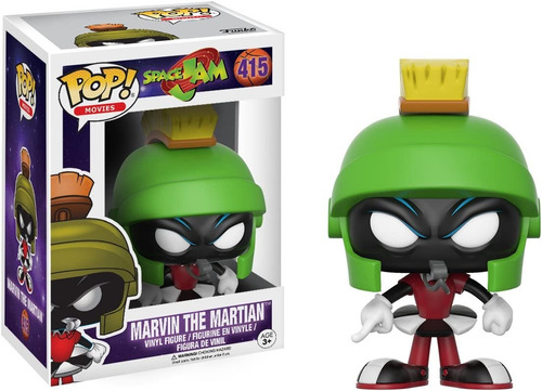 Funko Pop Marvin The Martian - Space Jam - 415 First Series