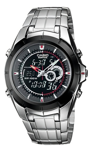 Relógio Casio EFA-119BK-1AVCF Edifice Illuminator - aço