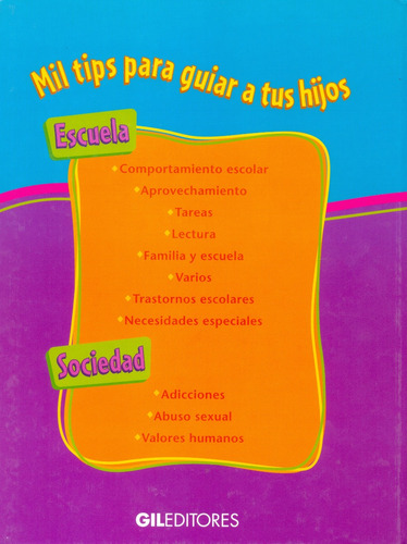 Libros Mil Tips Para Guiar A Tus Hijos 2 Tomos Gil Editores