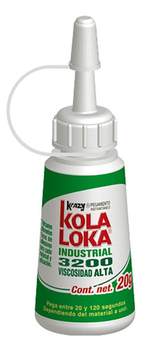Pegamento Líquido Kola Loka Kola Loka Industrial de 20g no tóxico