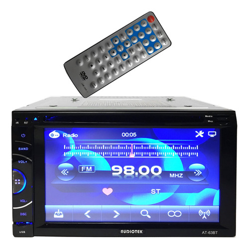 Dvd Doble Din Para Coche Sistema Reproductor Multimedia Usb