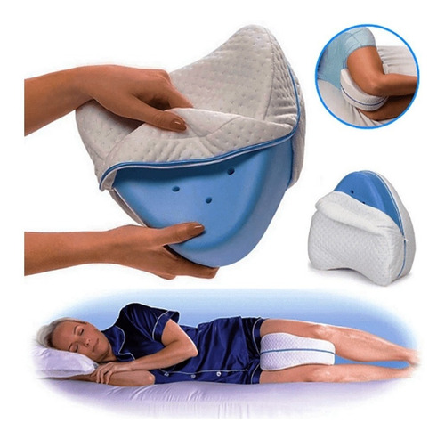 Almohada Viscoelastica Ortopédica Memory Rodillas Y Piernas