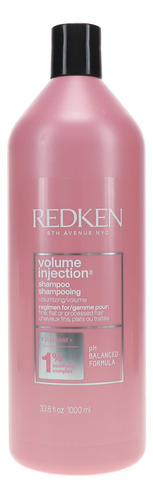 Champú De Elevación De Inyección De Volumen Redken, 33.8 Oz