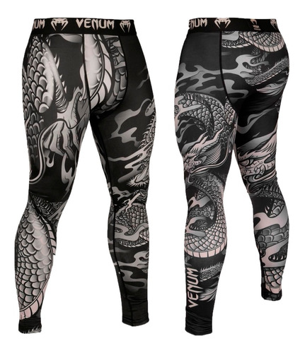 Calza Venum Compresion  Mma Jiu Jitsu Crossfit