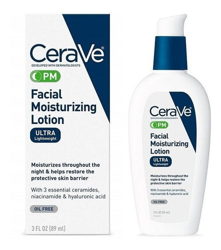 Cerave Pm Facial Moisturizing Lotion Crema Nocturna (89ml) 