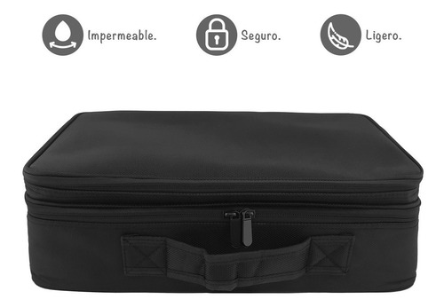 Imagen 5 de 10 de Maletín Organizador Bolso División Maquillaje