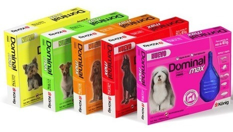 Pipeta Antipulgas Dominal Max Mas De 40kg + Snacks