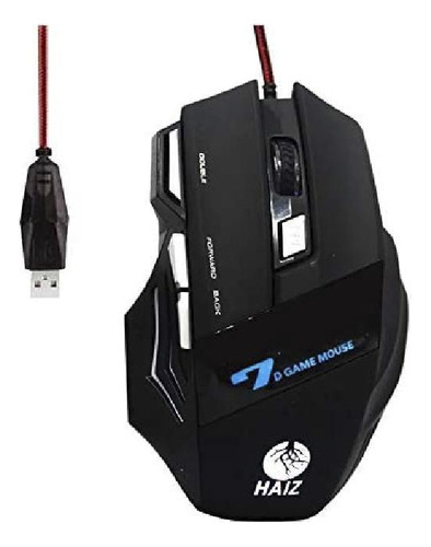 Mouse Especial Para Jogos Gamer Led 2400 Dpi Luz Rgb X7