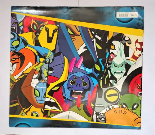 Álbum De Figurinhas Ben 10 Ultimate Alien Completo P/ Colar
