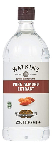 Watkins Extracto Puro De Almendra 946 Ml (32 Oz)