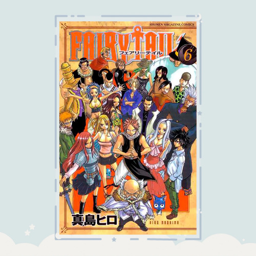 Manga Fairy Tail Tomo 6