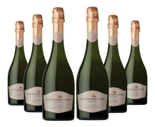 Champagne Nature Nieto Senetiner X 6 Unidades