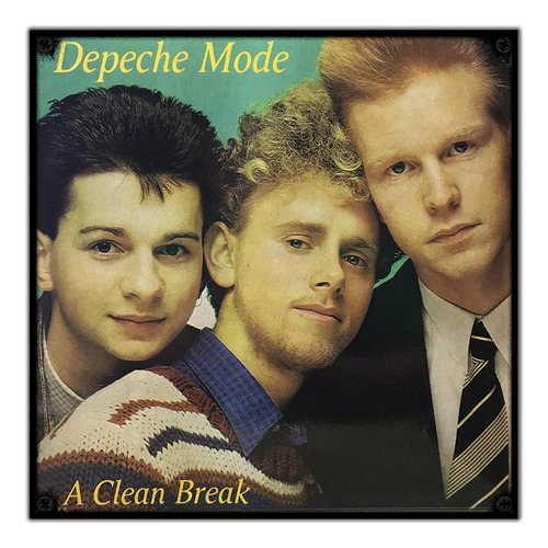 #130 - Cuadro Decorativo Vintage / Depeche Mode - No Chapa  