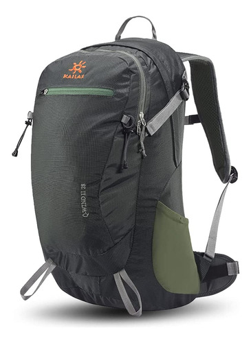 Mochila Senderismo Ligrea Nylon Verde Impermeable 28l