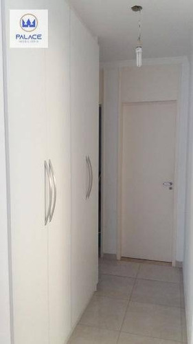 Apartamento Com 3 Dormitórios À Venda, 74 M² Por R$ 300.000,00 - Gleba Califórnia - Piracicaba/sp - Ap0148