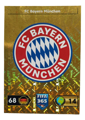 Lamina Album Fifa 365 2023 Escudo Fc Bayern Munchen #236