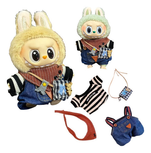 Rabble Western Peluche Vaquero Muñeca Disfraz Accesorio 4pcs