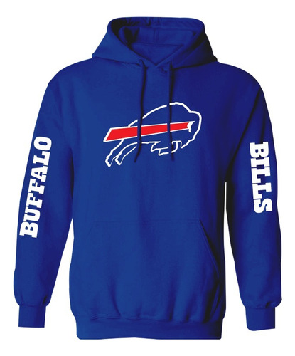 Sudadera Mod Buffalo Bills Nfl Estampado En Vinil