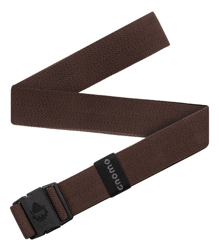 Cinturon Elasticado Kili Gnomo Color Marrón Diseño De La Tela Lisa Talla Osfm
