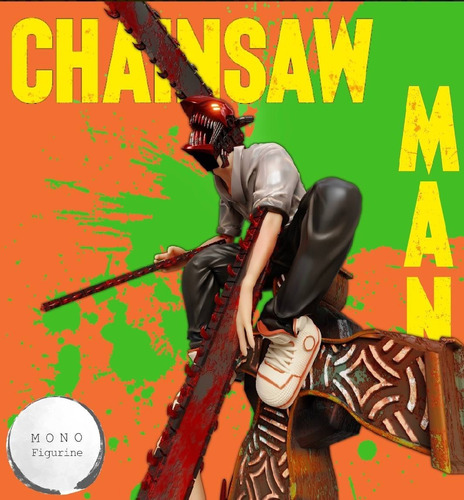 Archivo Stl Impresión 3d - Chainsaw Man - Mono Figure