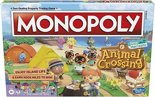 Monopoly Animal Crossing New Horizons Edition Juego De Mesa.