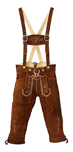 Disfraces Lederhosen - Disfraz De Piel Auténtica Para Hombre