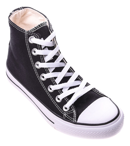 Zapatillas Botitas South 1 Mujer New Bullet Ca Negras