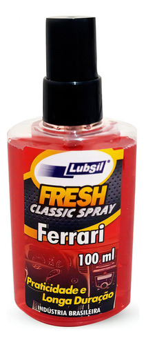 Perfume Para Carro Spray Lubsil (ferrari) 100ml