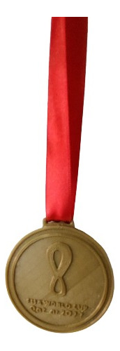 Imagen 1 de 2 de Medalla De Campeones Del Mundo Qatar 2022 Afa Scaloneta