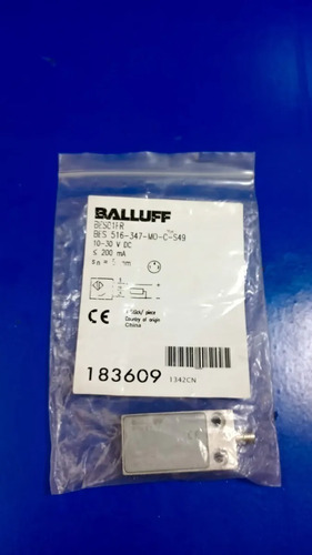 Balluf Bes01fr Sensor Inductivo Cuadrangular 3 Pin 