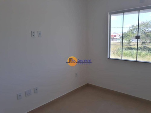 Lindo Apartamento Com 2 Dormitórios À Venda, 64 M² Por R$ 250.000 - Atlântica - Rio Das Ostras/rj - Ap0598