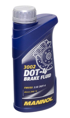 Liquido De Frenos  Dot-4 Brake Fluid Mannol 455g  Mn3002