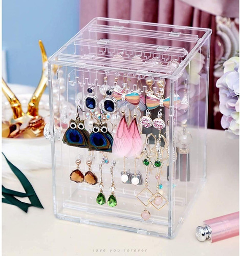 Ranit Caja De Almacenamiento De Joyas Acrílicas, Soporte Org