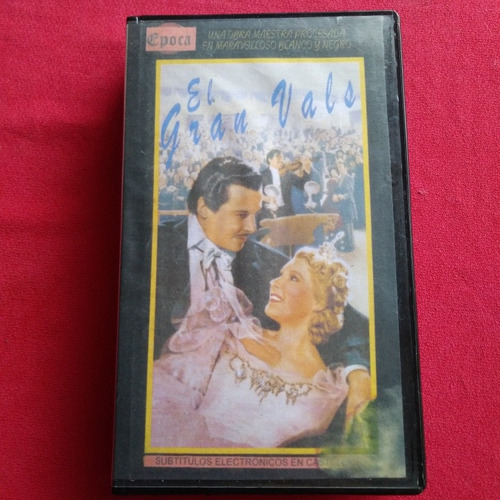 Johann Strauss El Gran Vals 1938, Vhs Casete Original Impeca (Usado)